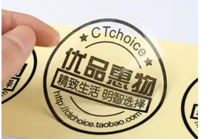 透明不干膠標(biāo)簽印刷的原材料